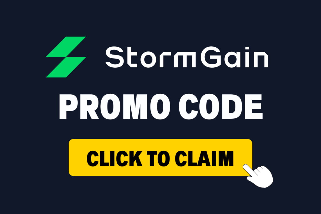 StormGain 프로모션 코드