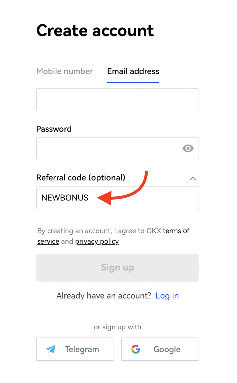 OKX Referral Code ᐅ NEWBONUS (Free Sign Up Bonus 2024)