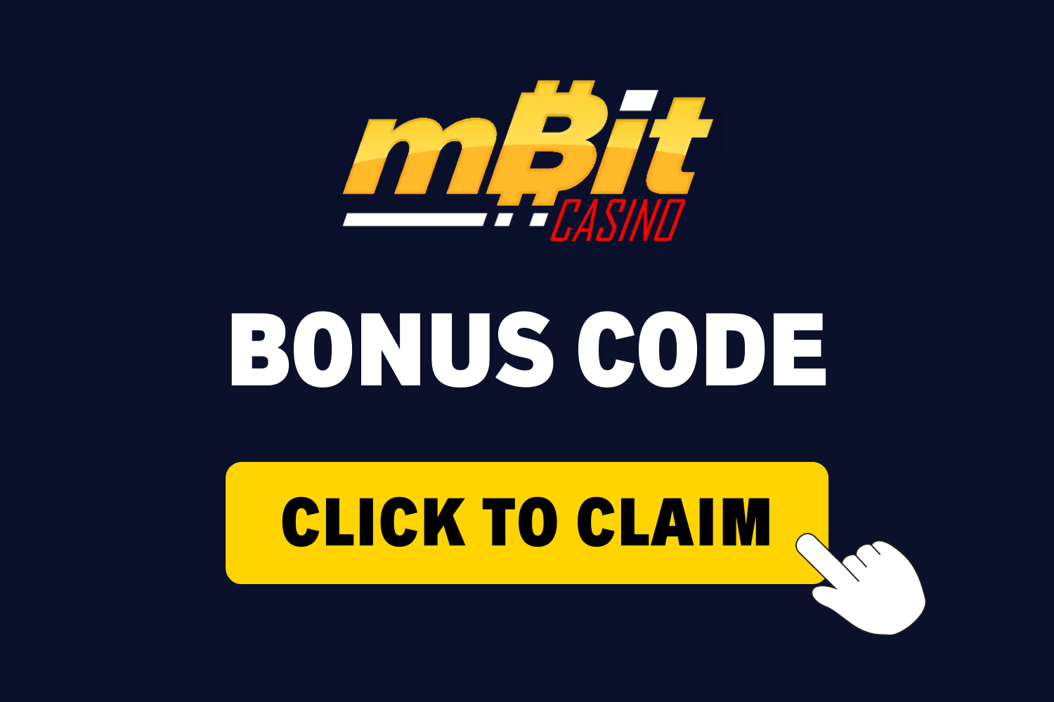 Bonuskod för mBit Casino