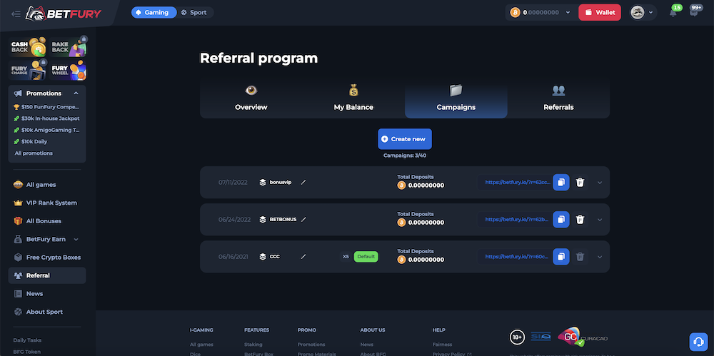 BetFury Referral