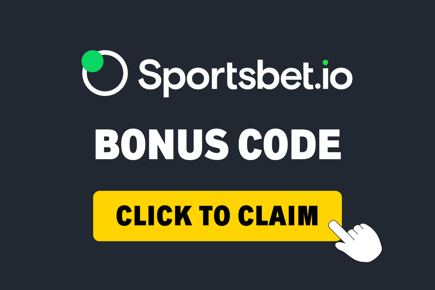Sportsbet.io Bonusový kód