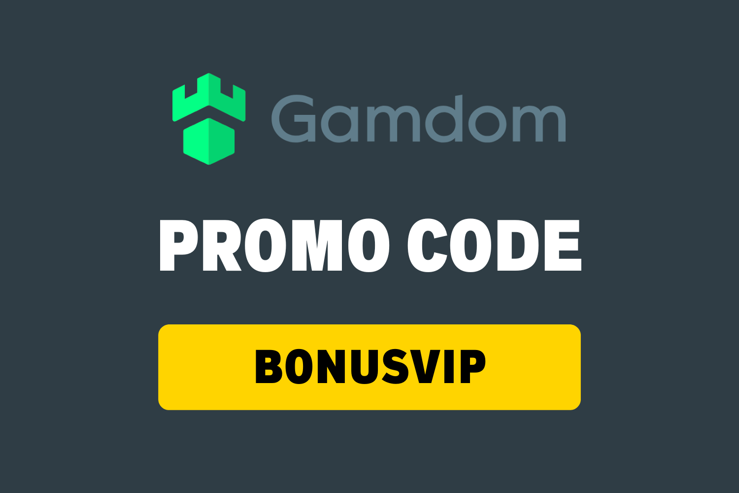 Gamdom Promo Code ᐅ bonusvip (Free Spins & Chest 2024)